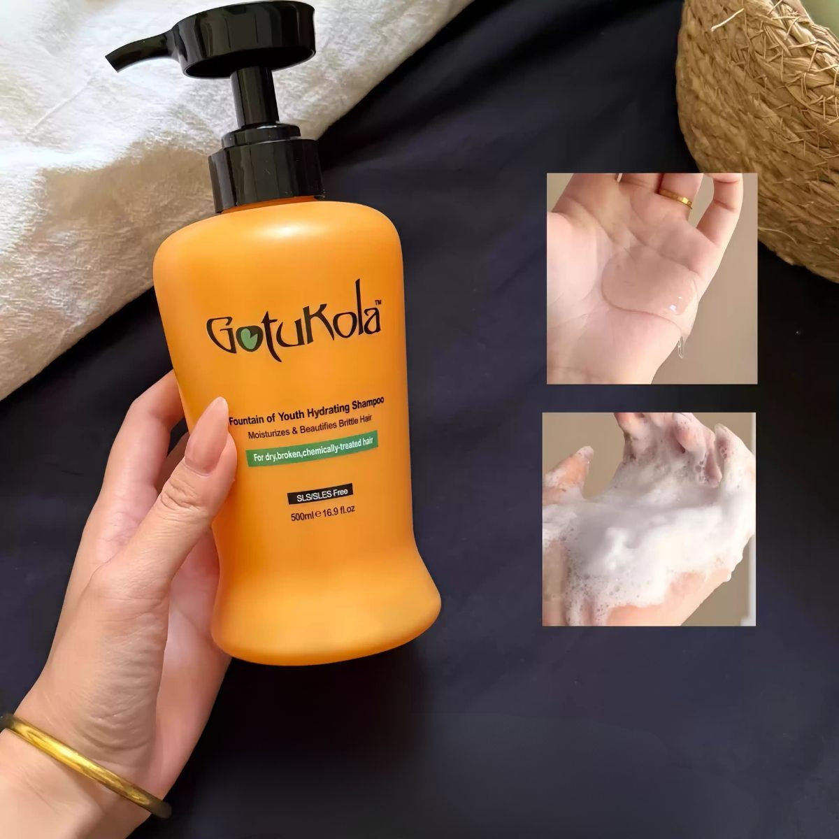 Gotukola Fountain of Youth Hydrating Shampoo 500ml