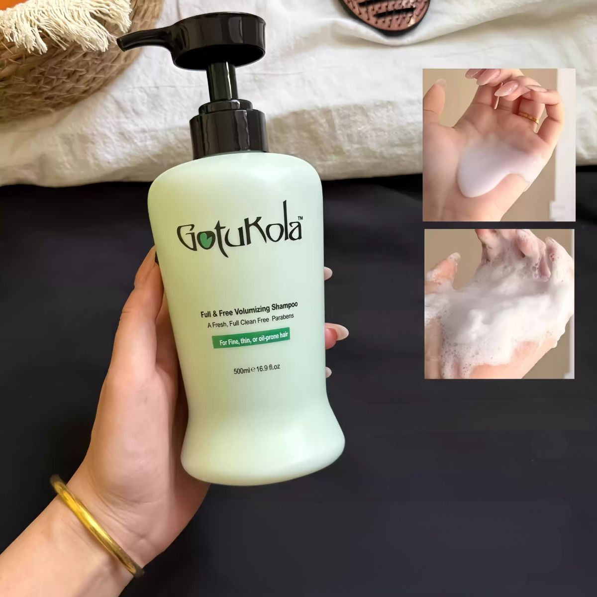 Gotukola Full & Free Volumizing Shampoo 500ml