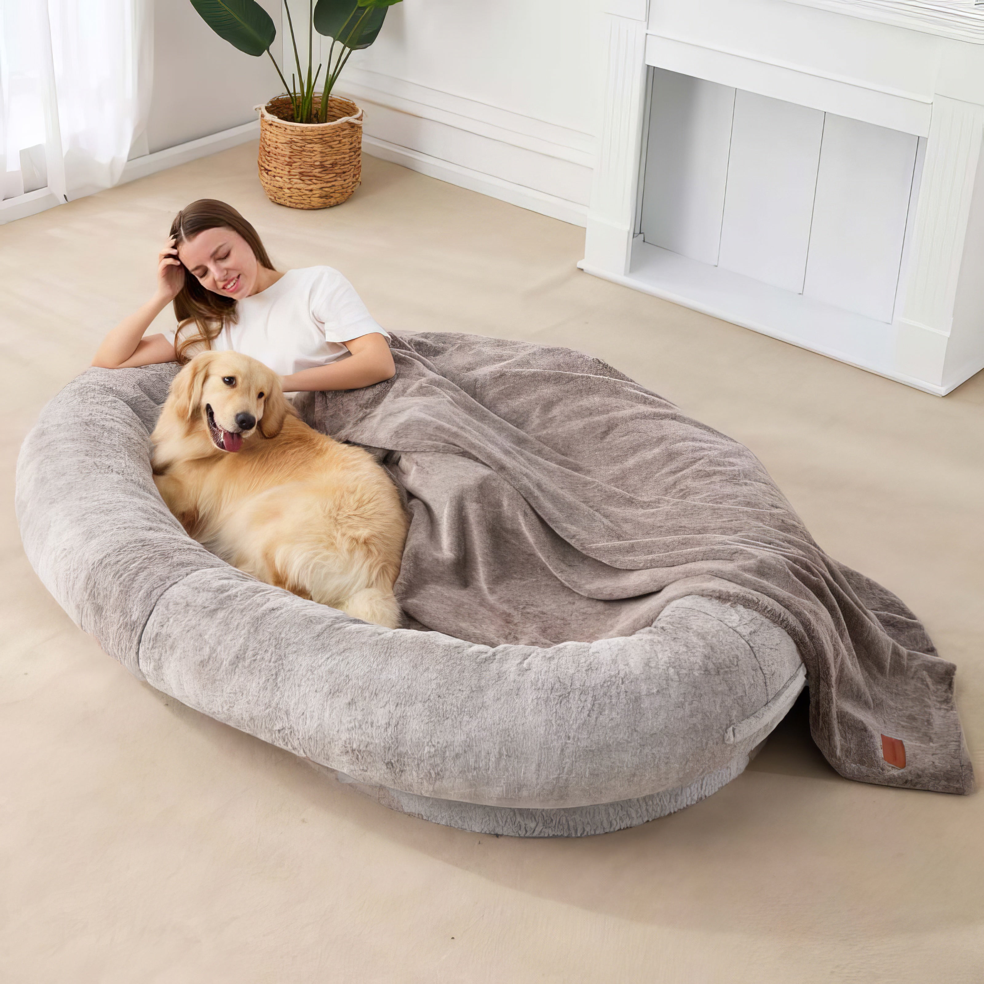 The Original Calming Dog Bed for Humans