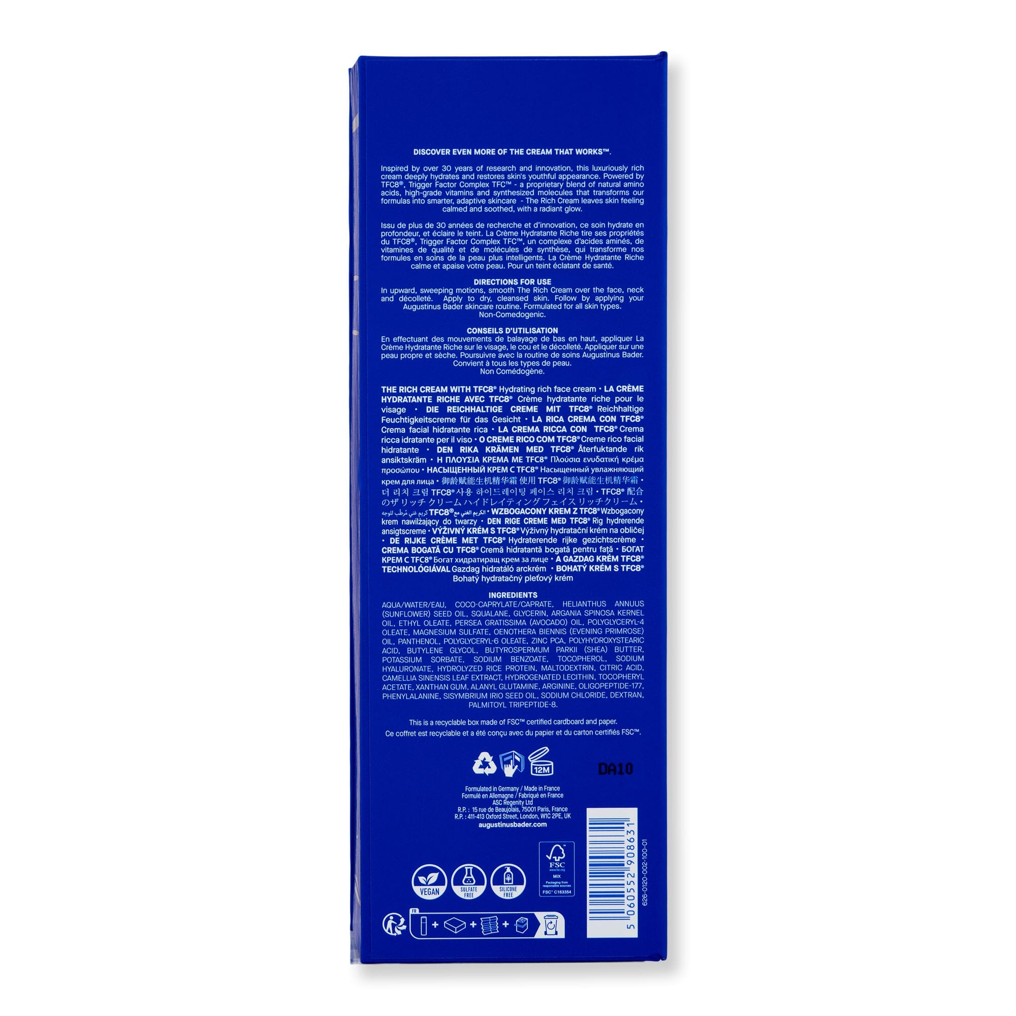 Augustinus Bader The Rich Cream