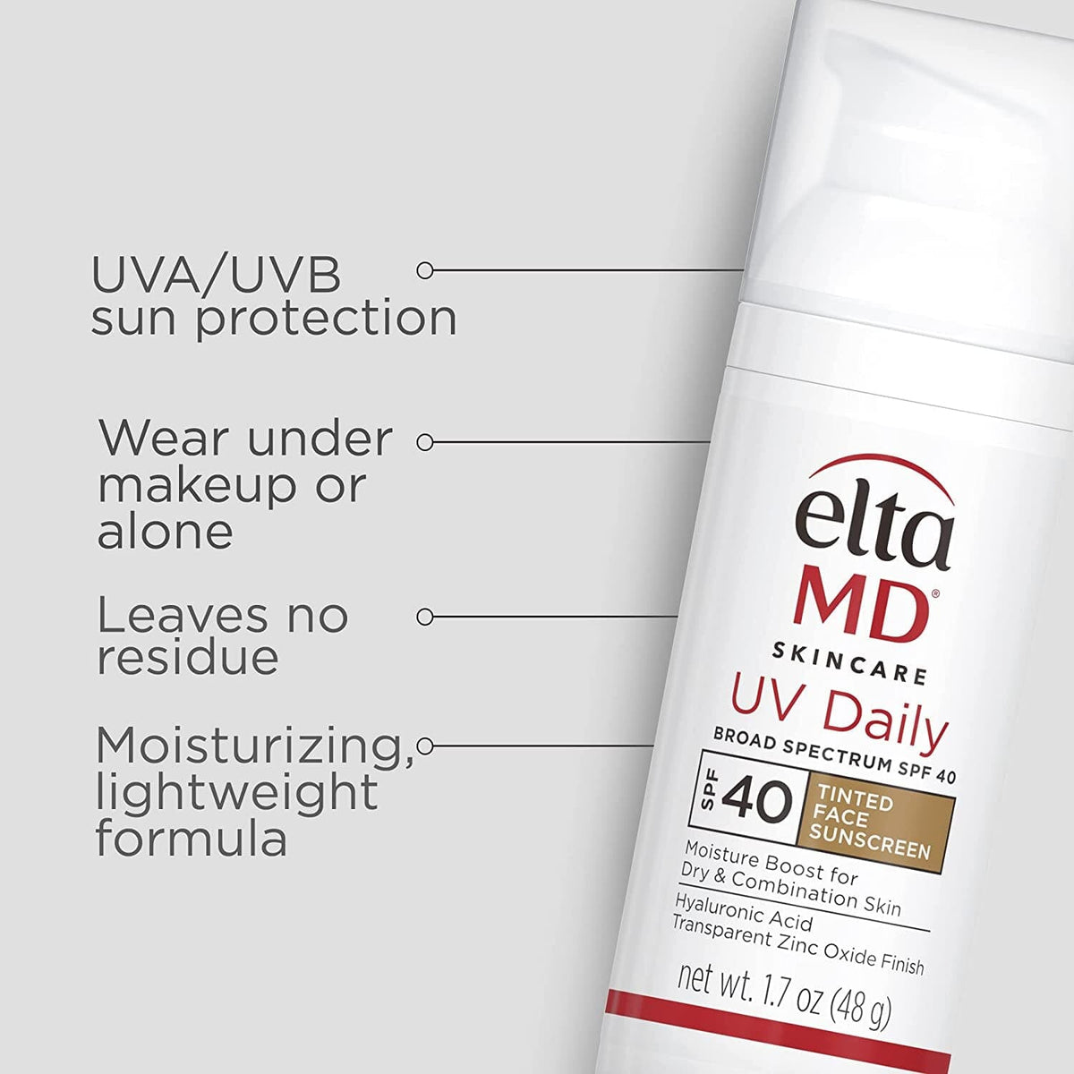 EltaMD UV Daily Broad-Spectrum SPF 40 Tinted Sunscreen DUO