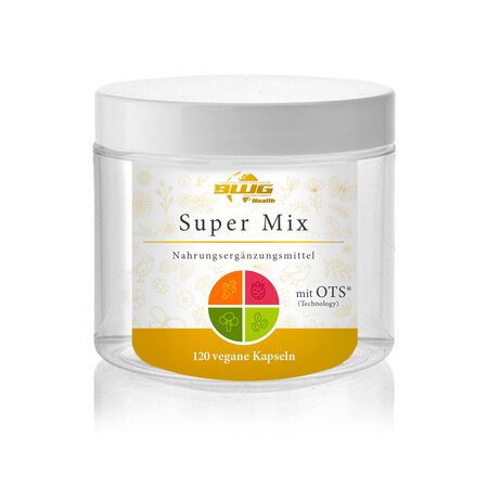 BWG HEALTH Super Mix 4 Antioxidanien in einer Dose – 120 Kapseln
