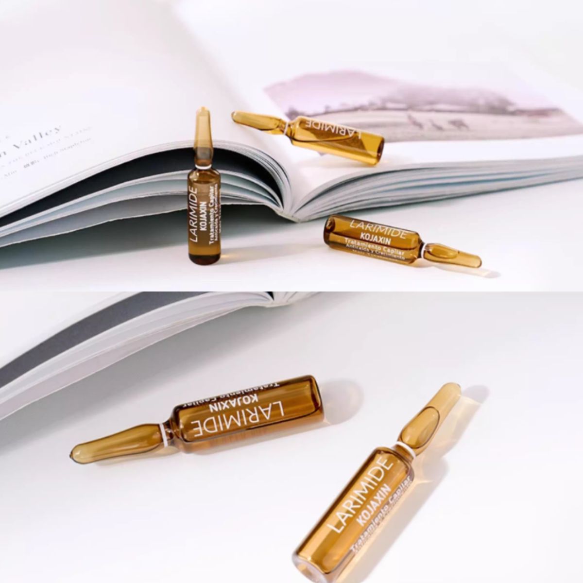 Larimide Kojaxin Stops Hair loss & Stimulates Growth Ampous (15 X 4ml)