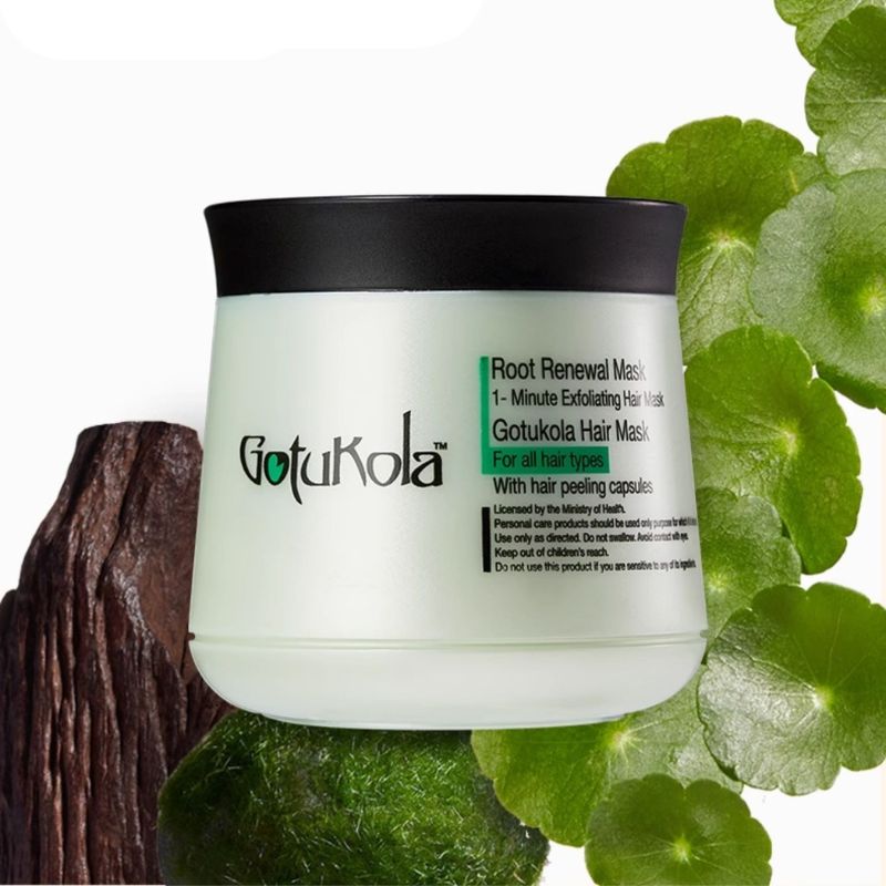 Gotukola Hair Mask With Pealing Capsules