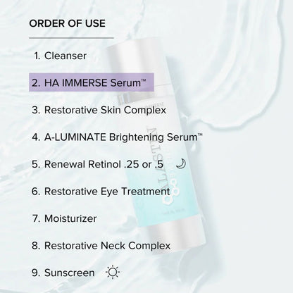Alastin Skincare HA (Hyaluronic Acid) IMMERSE Serum 29.6 mL