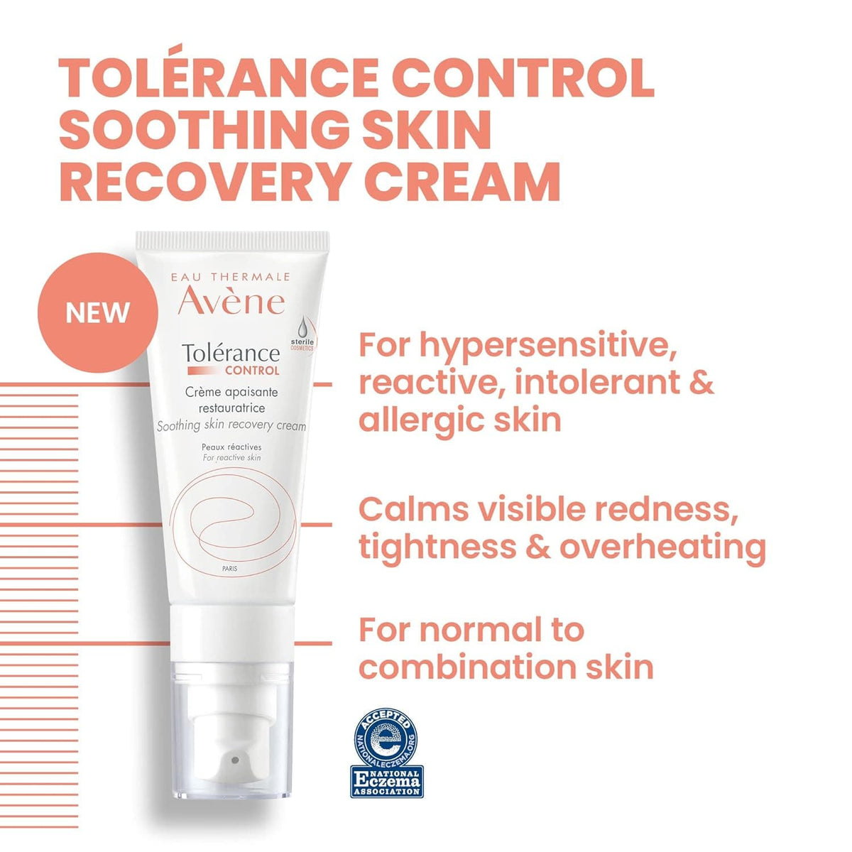 Avene Tolerance Control Soothing Skin Recovery Cream