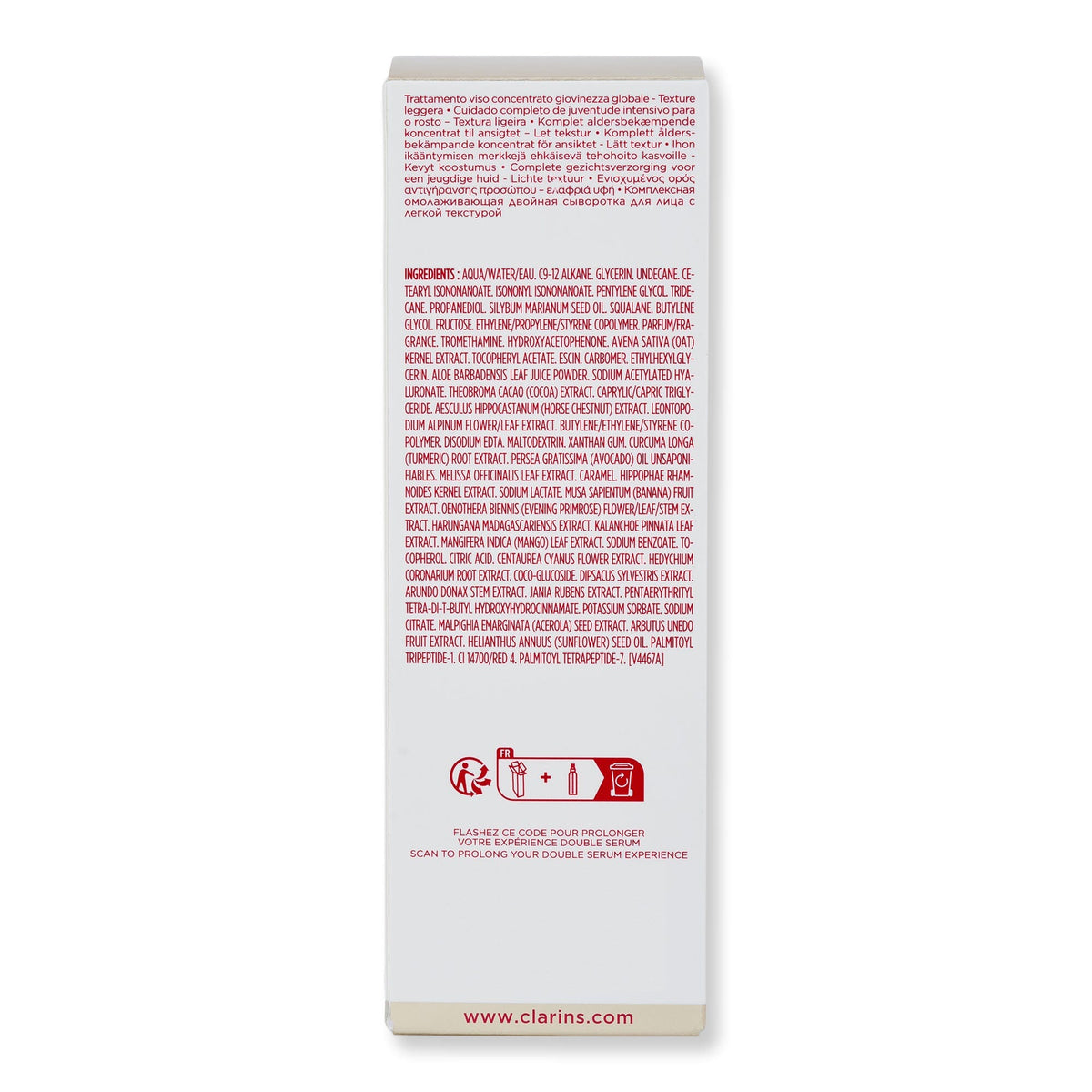 Clarins Double Serum Light Texture