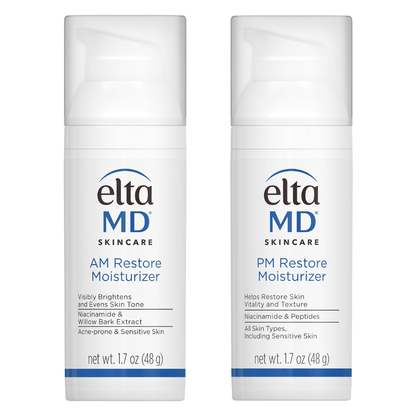 EltaMD AM & PM Restore Facial Moisturizer DUO